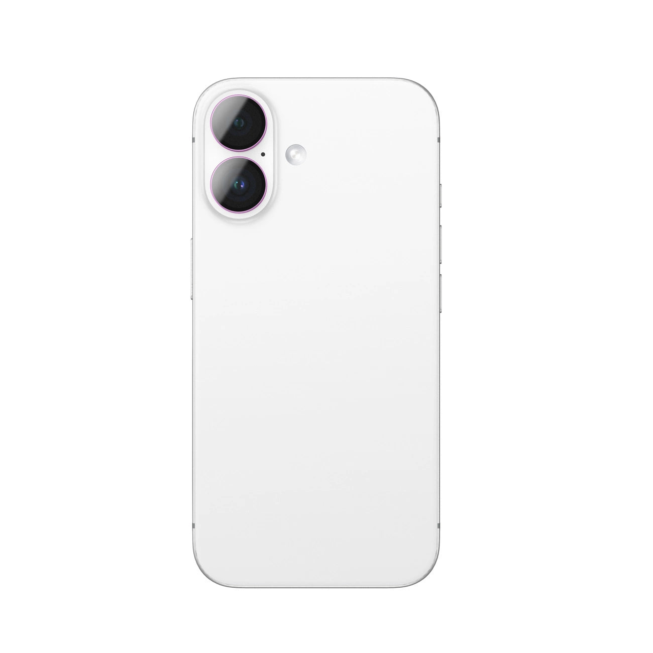 AmazingThing AR Aluminum 2 Lens Glass with Camera Lens Frame for iPhone 16 / 16 Plus - Pink_1