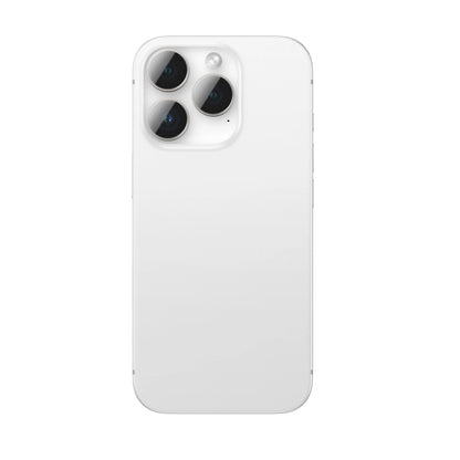 AmazingThing AR Aluminum 3 Lens Glass with Camera Lens Frame for iPhone 16 Pro / 16 Pro Max - Silver_1