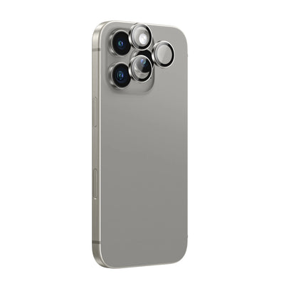 AmazingThing AR Aluminum 3 Lens Glass with Camera Lens Frame for iPhone 16 Pro / 16 Pro Max - Gray_0