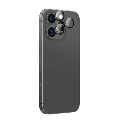 AmazingThing AR Aluminum 3 Lens Glass with Camera Lens Frame for iPhone 16 Pro / 16 Pro Max - Black_0