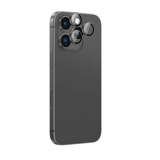 AmazingThing AR Aluminum 3 Lens Glass with Camera Lens Frame for iPhone 16 Pro / 16 Pro Max - Black_0