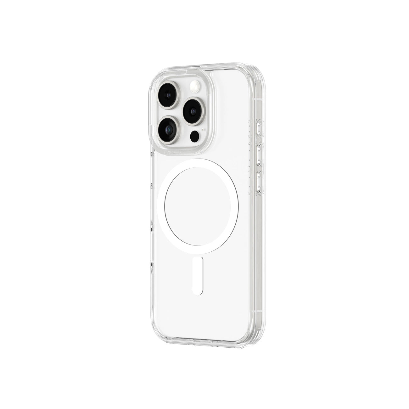AmazingThing Minimal Mag Case with Magnetic Ring for iPhone 16 Pro - Transparent_2