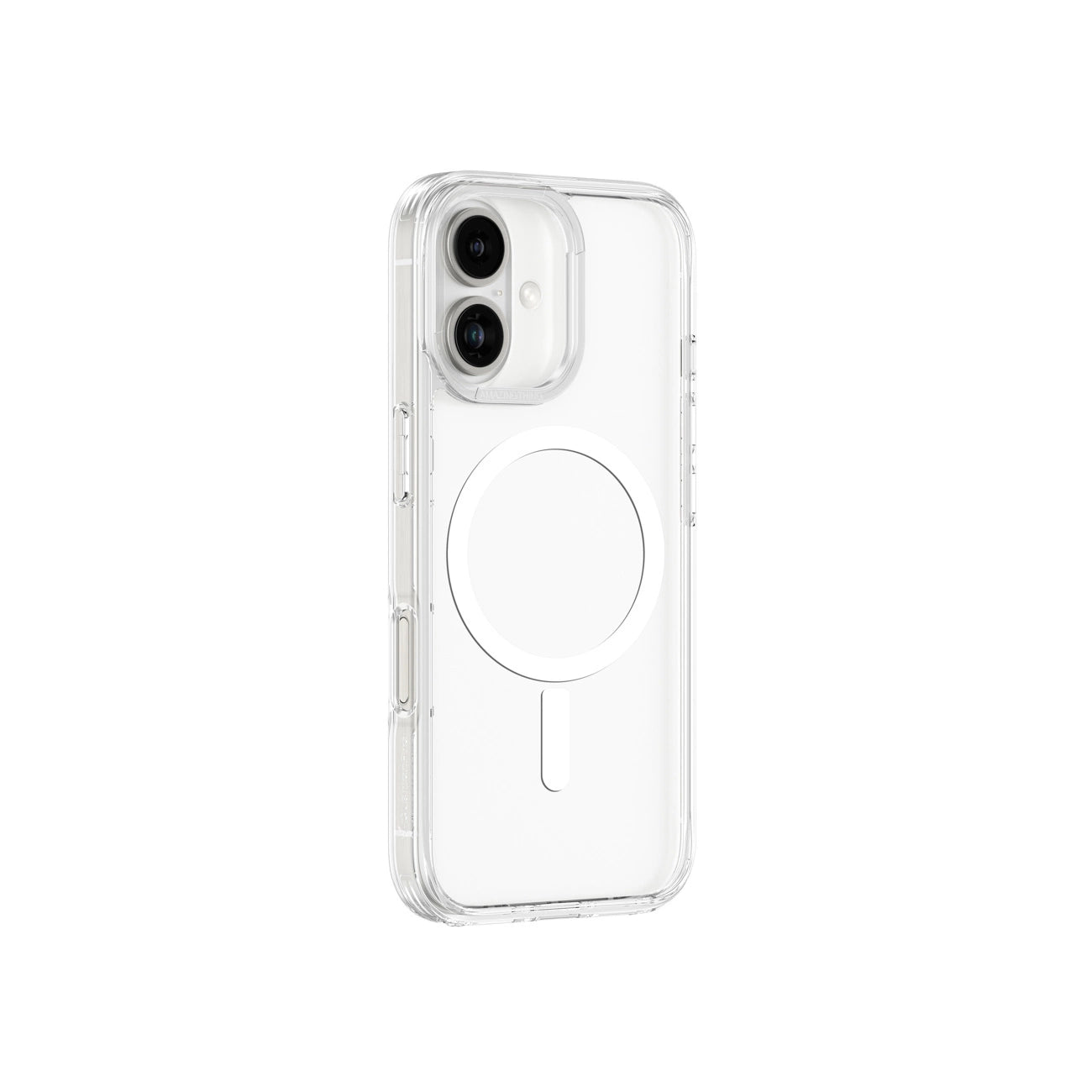 AmazingThing Minimal Mag Case with Magnetic Ring for iPhone 16 - Transparent_1