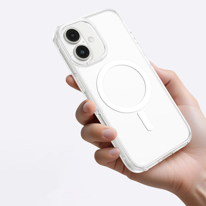 AmazingThing Minimal Mag Case with Magnetic Ring for iPhone 16 - Transparent_4