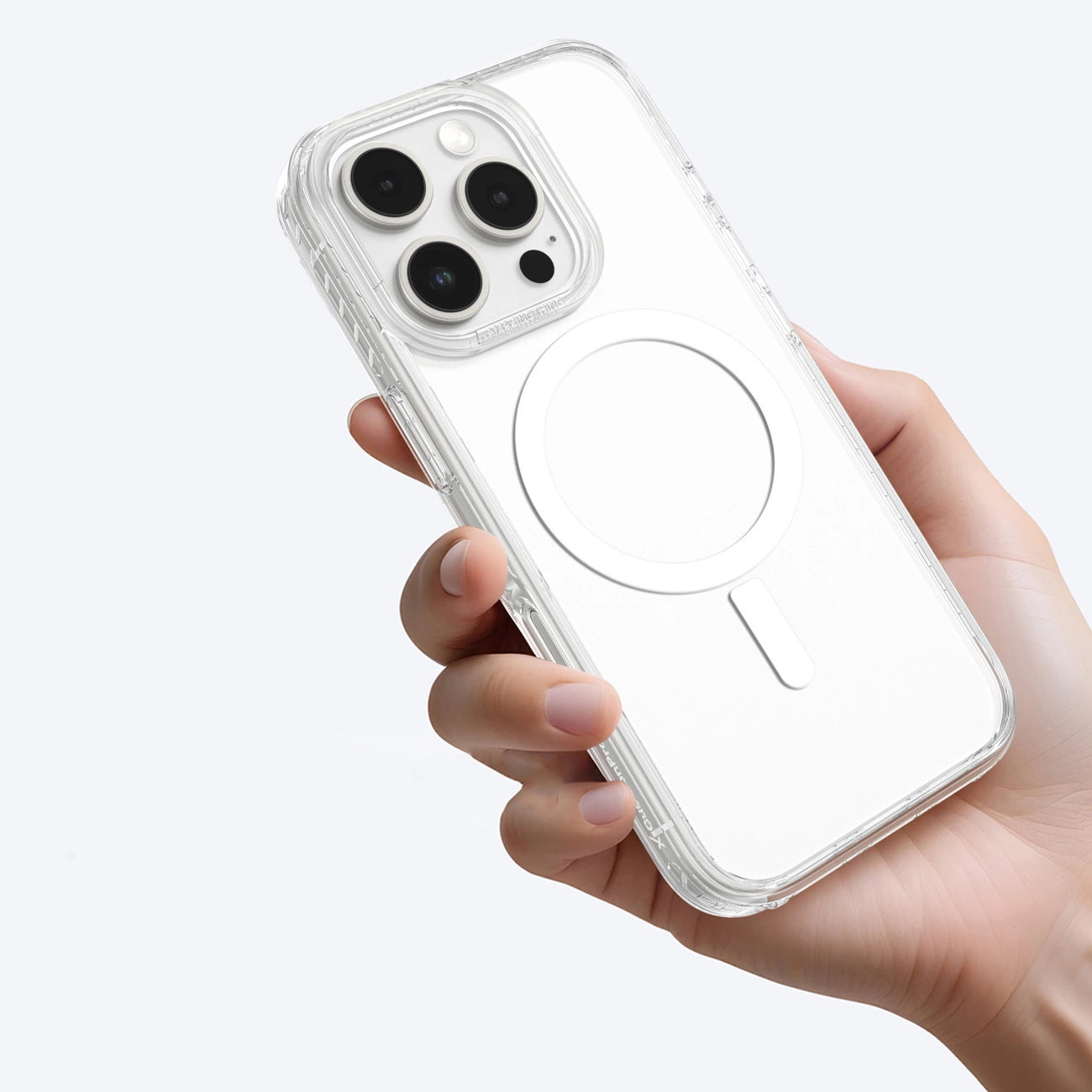 AmazingThing Titan Pro Mag Case with Magnetic Ring for iPhone 16 Pro - Transparent_5