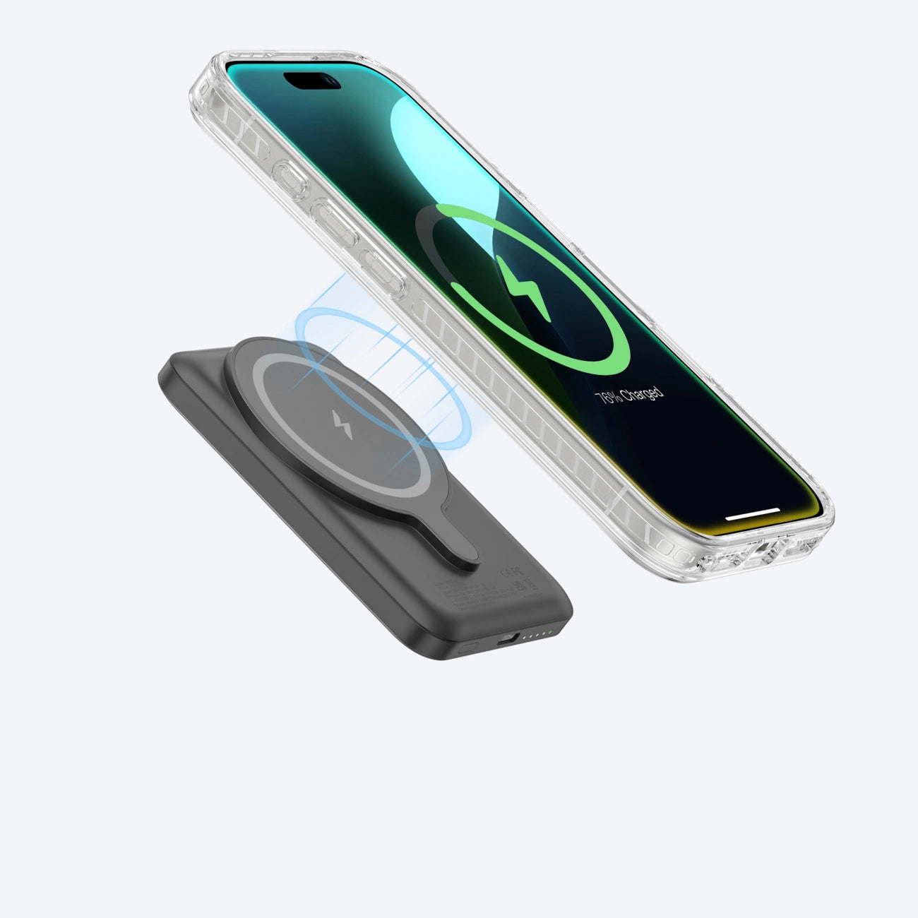 AmazingThing Titan Pro Mag Case with Magnetic Ring for iPhone 16 Pro - Transparent_9