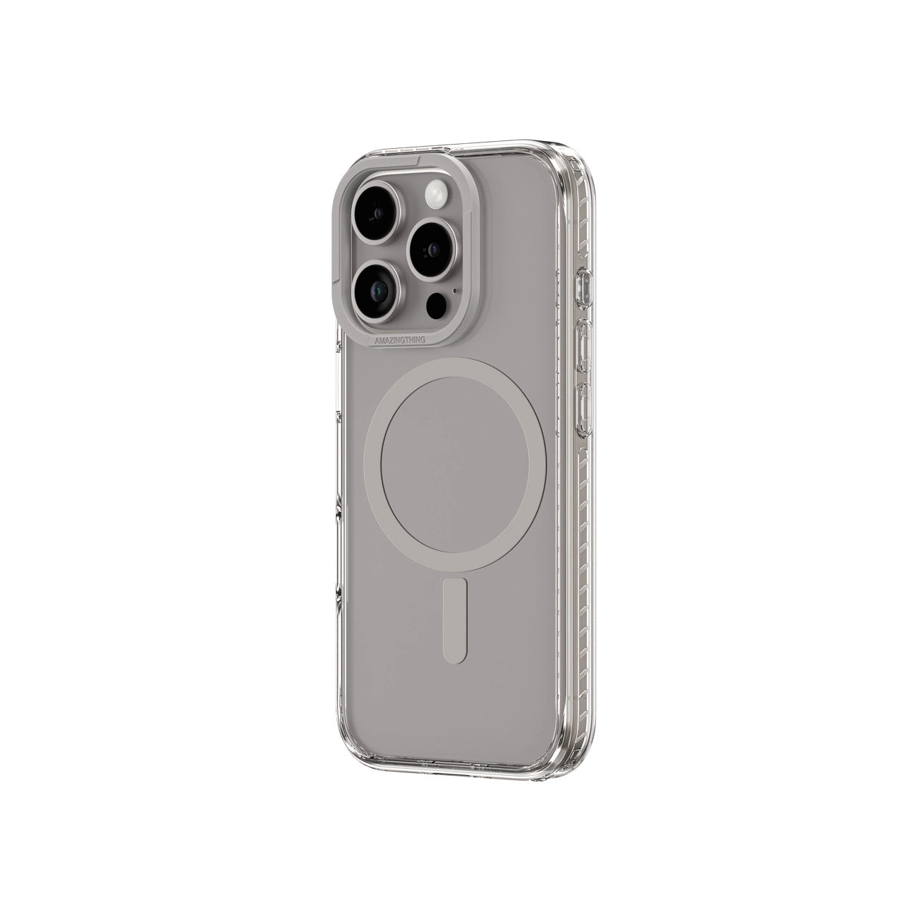 AmazingThing Titan Pro Mag Case with Magnetic Ring for iPhone 16 Pro - Gray_2
