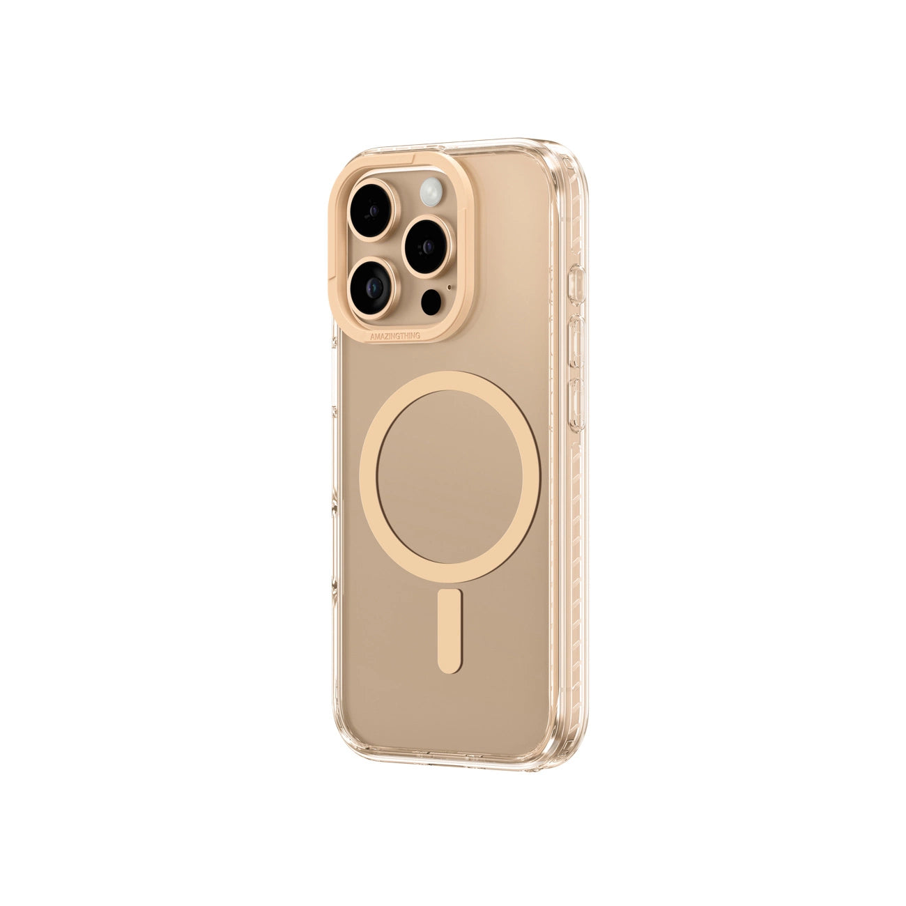 AmazingThing Titan Pro Mag Case with Magnetic Ring for iPhone 16 Pro - Rose Gold_2