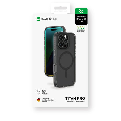 AmazingThing Titan Pro Mag Case with Magnetic Ring for iPhone 16 Pro - Black_4