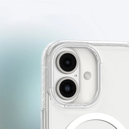 AmazingThing Titan Pro Mag Case with Magnetic Ring for iPhone 16 - Transparent_10