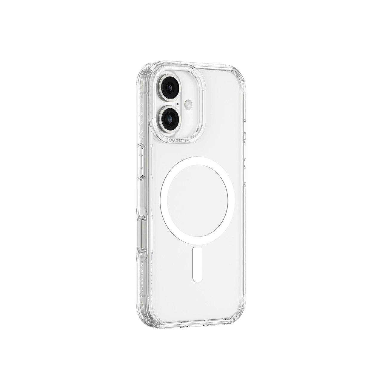 AmazingThing Titan Pro Mag Case with Magnetic Ring for iPhone 16 - Transparent_1