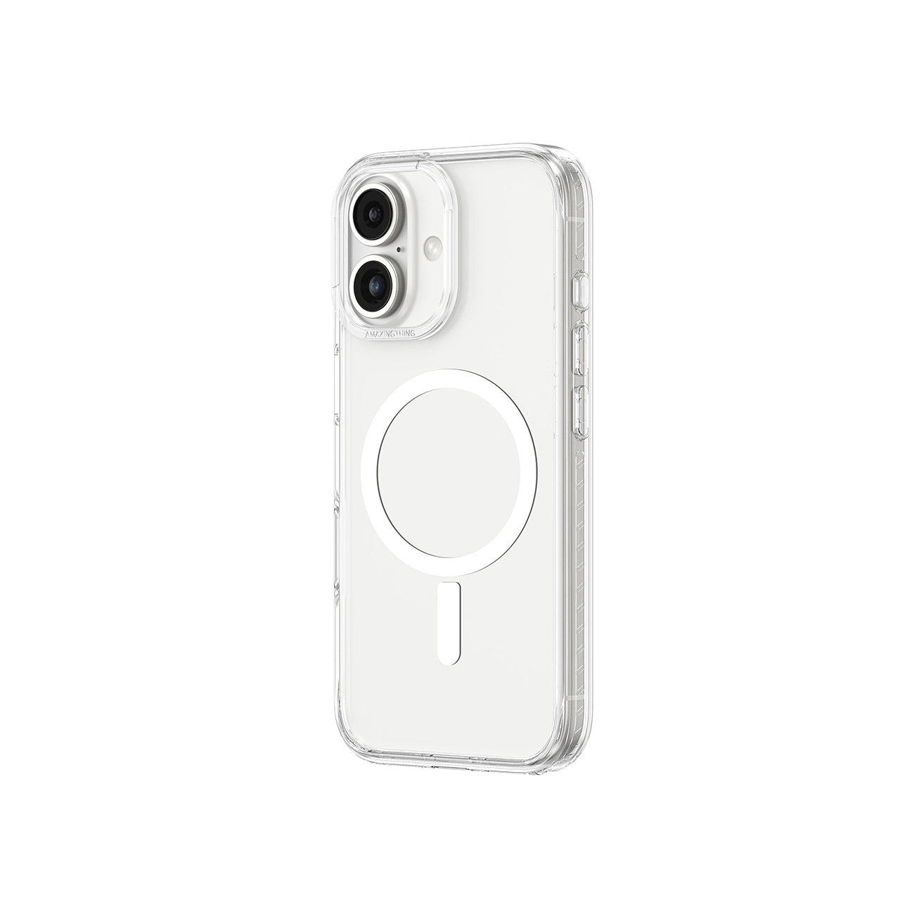 AmazingThing Titan Pro Mag Case with Magnetic Ring for iPhone 16 - Transparent_2