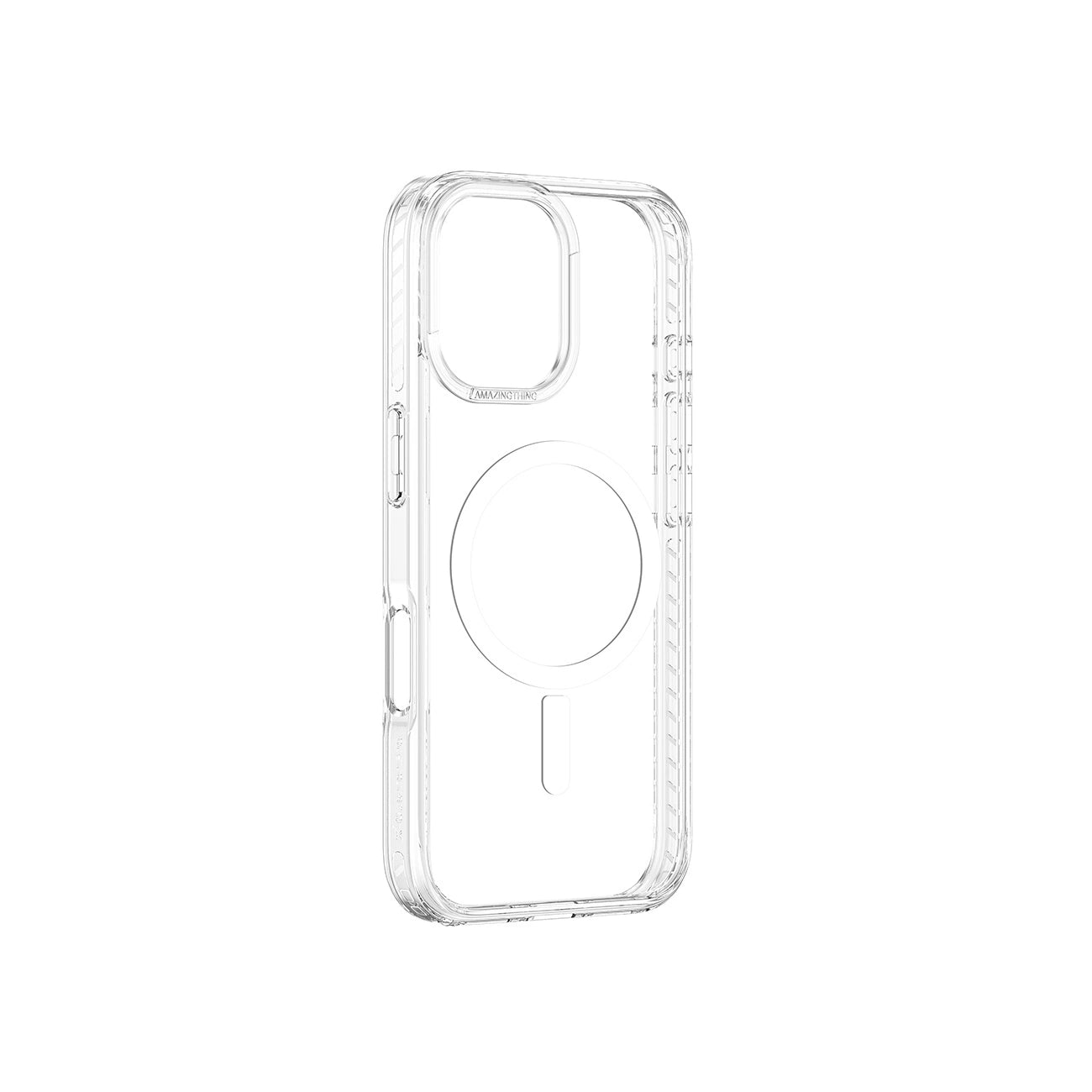 AmazingThing Titan Pro Mag Case with Magnetic Ring for iPhone 16 - Transparent_3