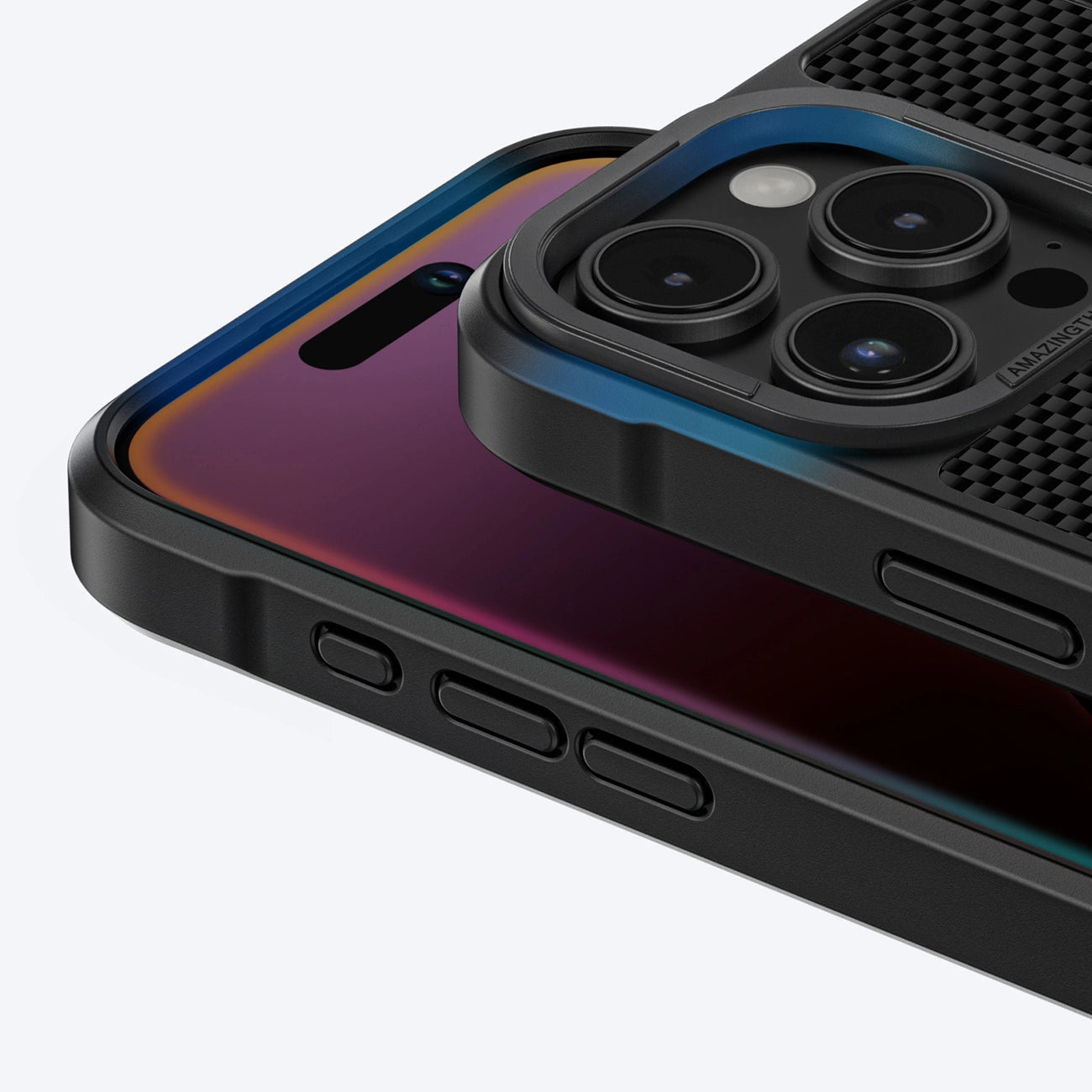 AmazingThing Titan Max Case with 600D Aramid Fibers for iPhone 16 Pro Max - Black_6