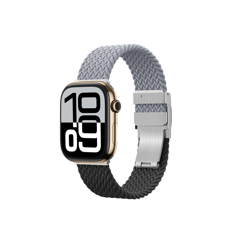 Set of 2 AmazingThing Blend Band for Apple Watch 45/46/49mm - Grey-Black/Grey_2