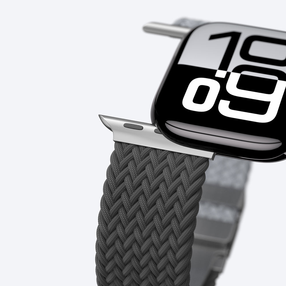 Set of 2 AmazingThing Blend Band for Apple Watch 45/46/49mm - Grey-Black/Grey_5