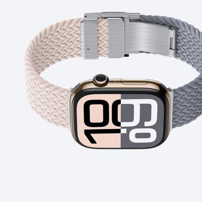 Set of 2 AmazingThing Blend Band for Apple Watch 45/46/49mm - Pink-Gray/Pink_3