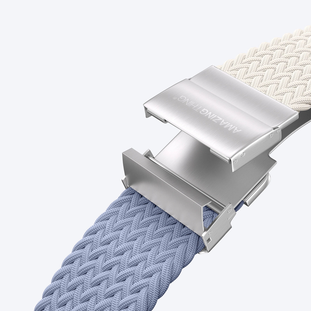 Set of 2 AmazingThing Blend Band for Apple Watch 45/46/49mm - Space Blue/Stellar_4