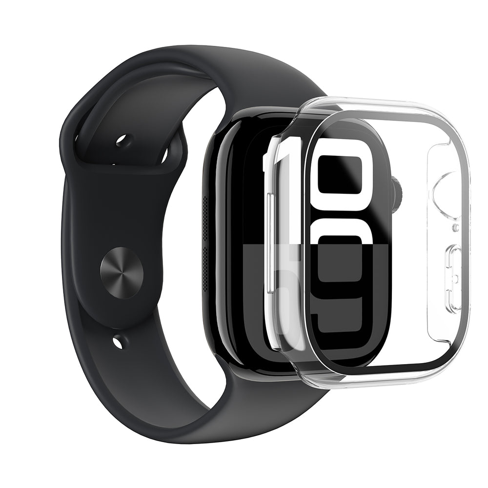AmazingThing Radix Glass Case for Apple Watch 46mm - Clear_4