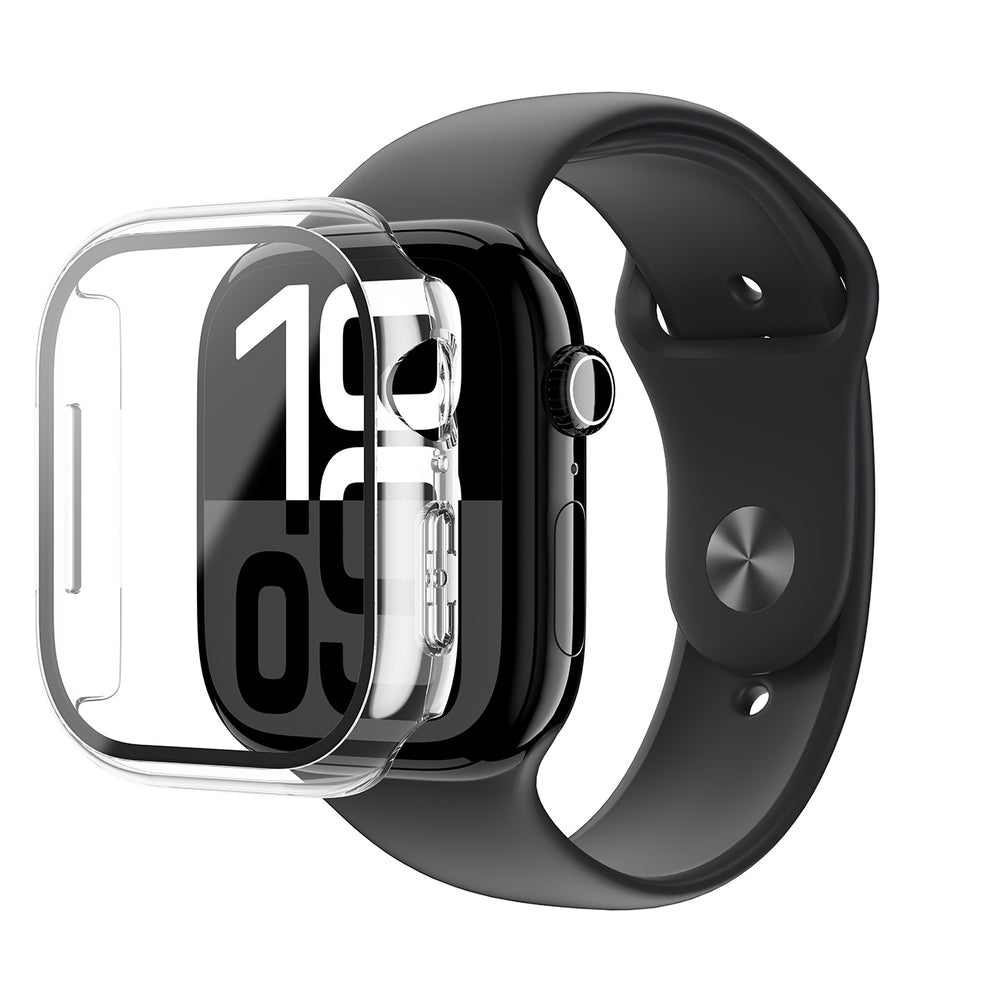 AmazingThing Radix Glass Case for Apple Watch 46mm - Clear_6
