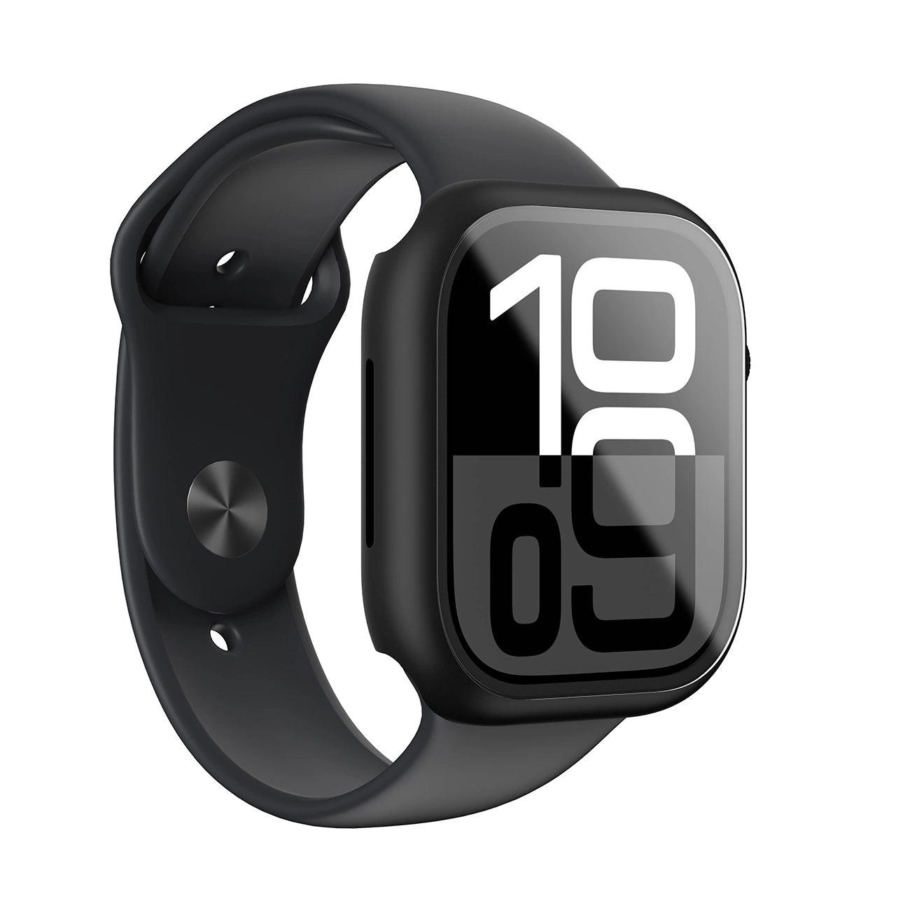 AmazingThing Radix Glass Case for Apple Watch 42mm - Black_3