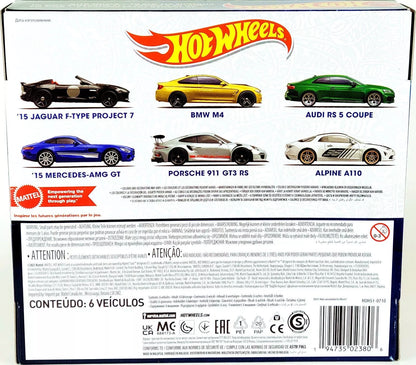 Conjunto de carros clássicos Hot Wheels Aleatórios