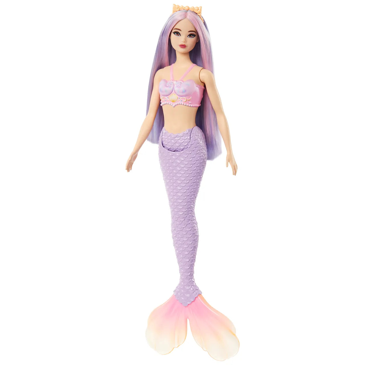 Boneca Barbie Dreamtopia Sereia Cabelo Colorido 30cm
