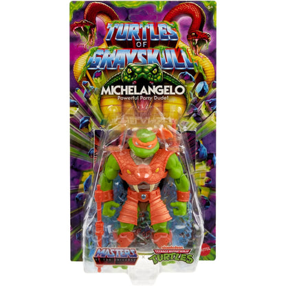 Masters of the Universe x TMNT: Turtles of Grayskull Action Figure Michelangelo 14cm
