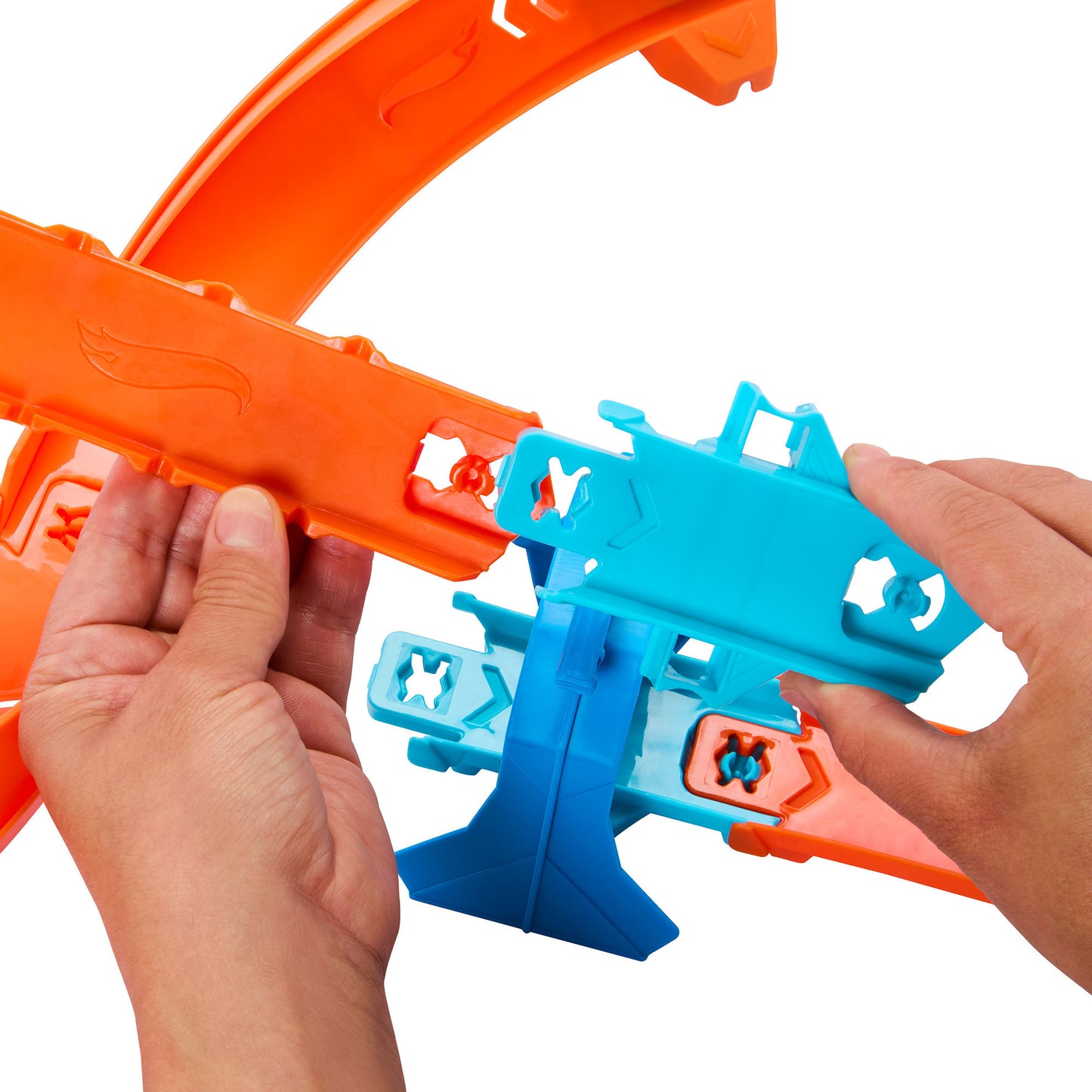 Pista Track Creator 3 Em 1 Kit Circuito Supersalto Hot Wheels