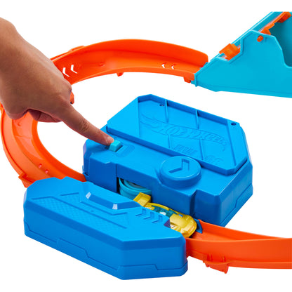 Pista Track Creator 3 Em 1 Kit Circuito Supersalto Hot Wheels