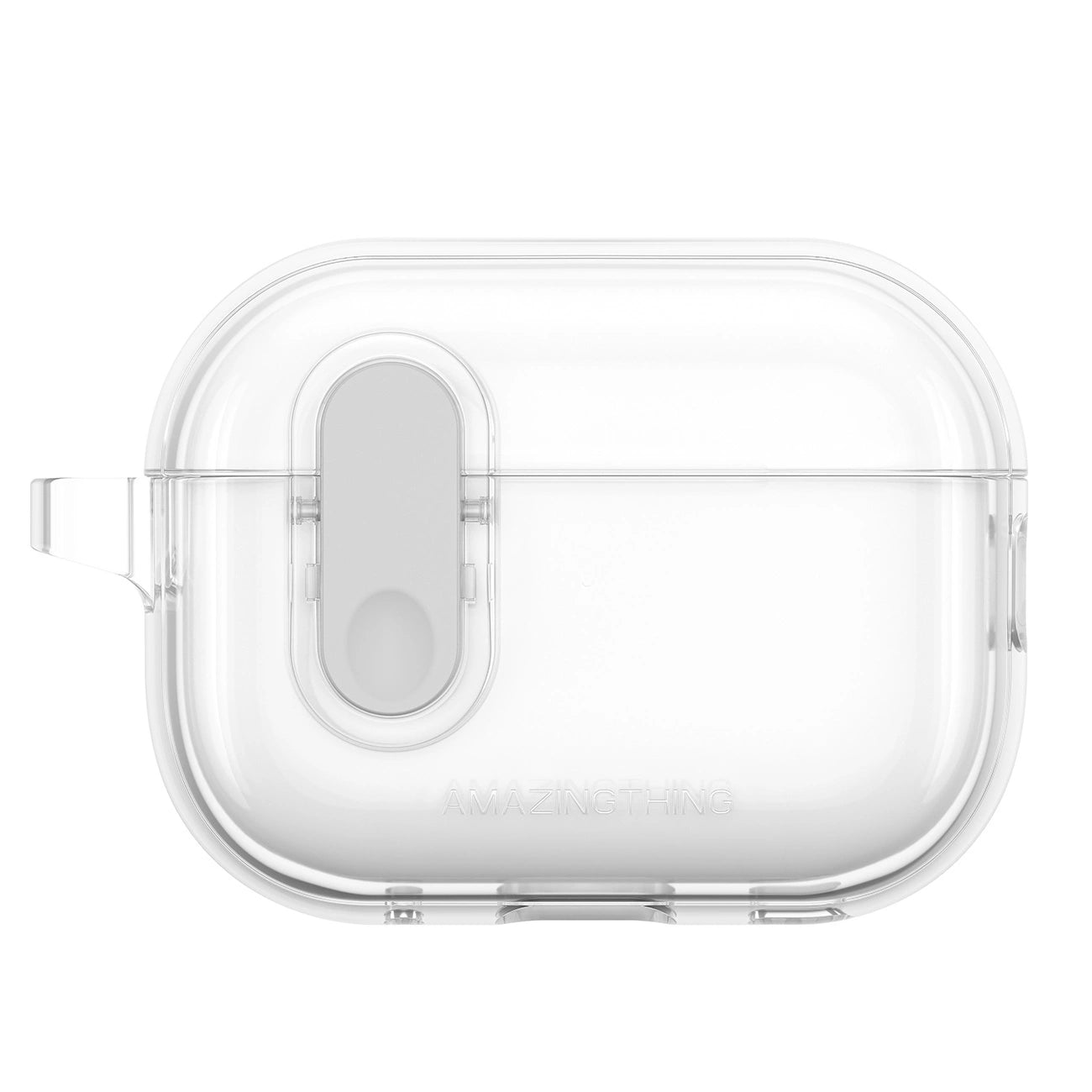 AmazingThing Minimal Case for AirPods Pro 2 Silicone Case - Transparent_0