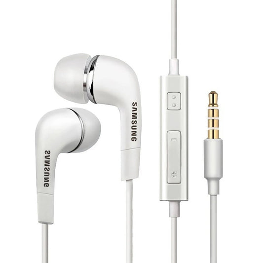 Samsung EHS64AVFWE Wired Headphones Mini Jack 3.5mm Stereo Hi-Fi (Bulk - Replacement Packaging) - White_0
