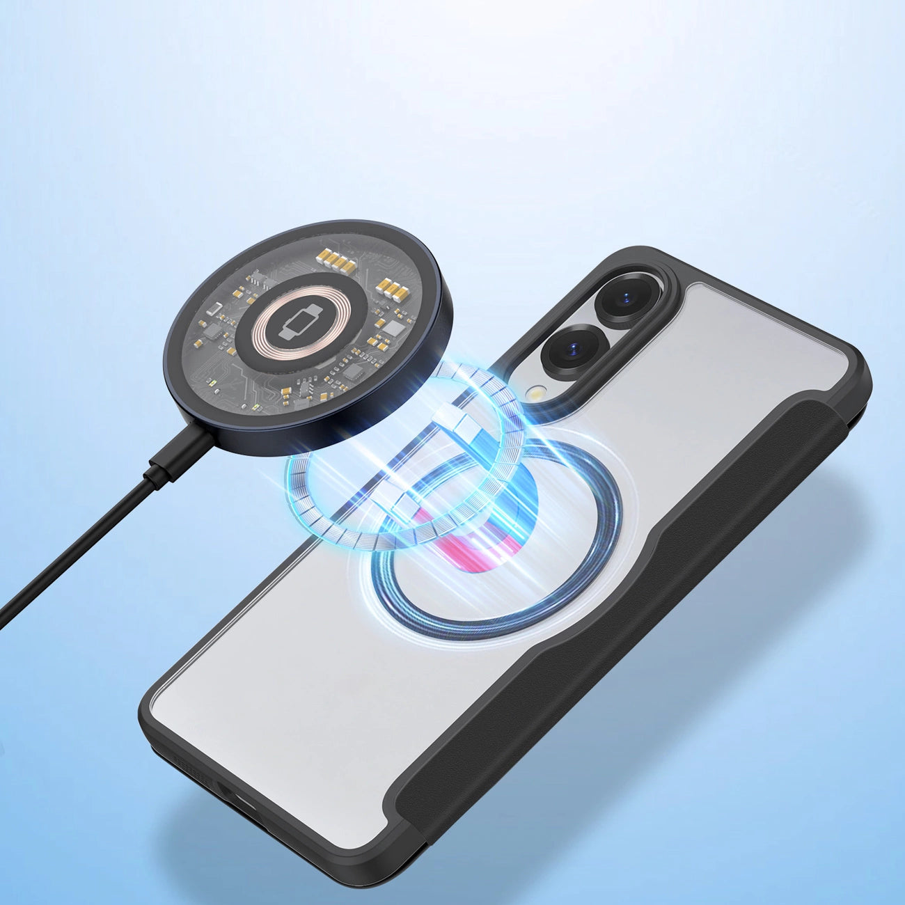 Dux Ducis Skin X Pro case with MagSafe for Samsung Galaxy S25 Edge - black_2