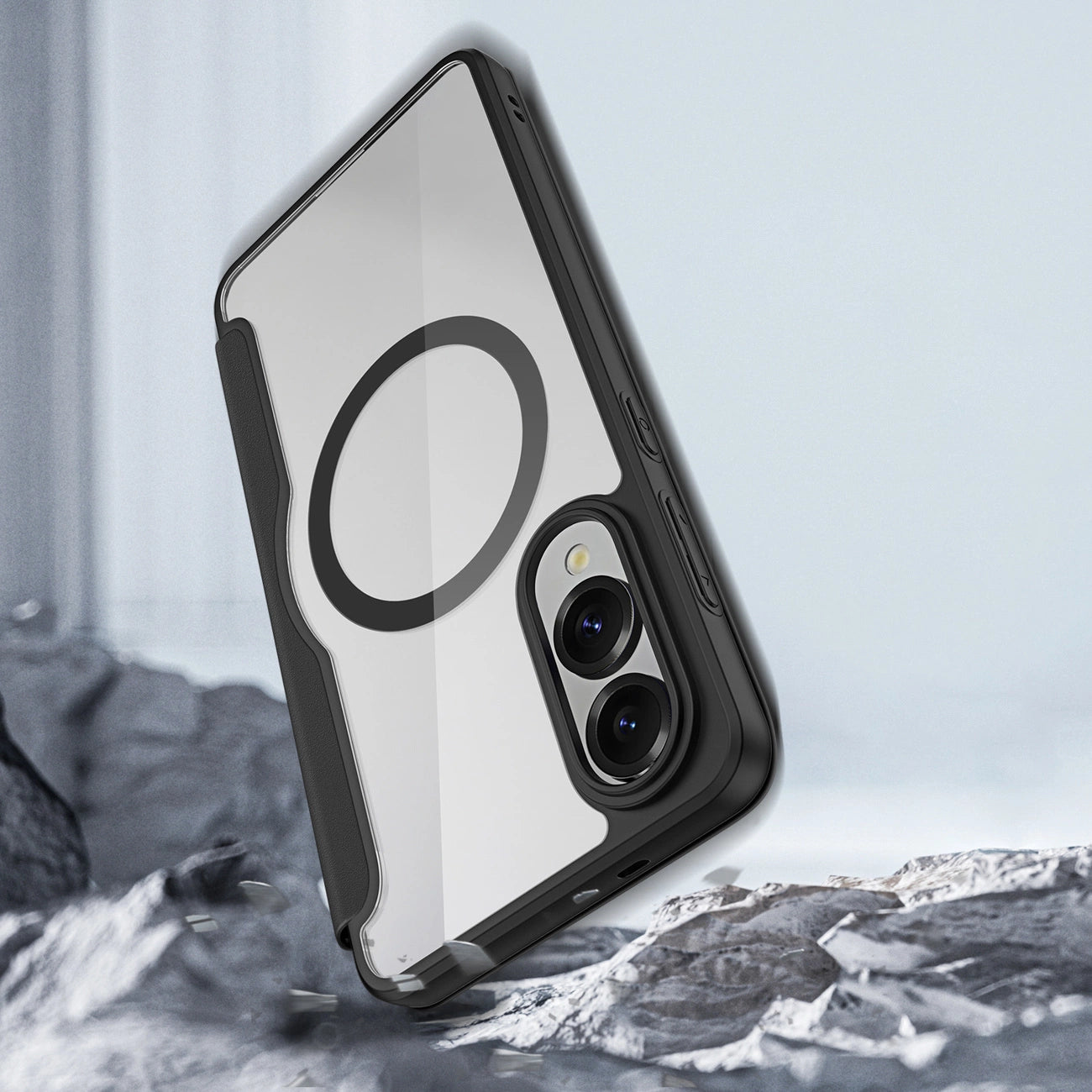 Dux Ducis Skin X Pro case with MagSafe for Samsung Galaxy S25 Edge - black_7