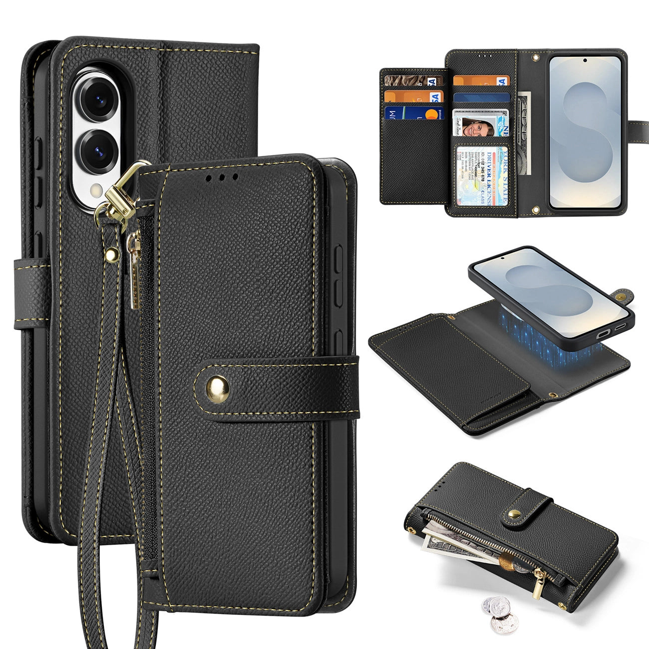 Dux Ducis Lava case with MagSafe for Samsung Galaxy S25 Edge - black_0