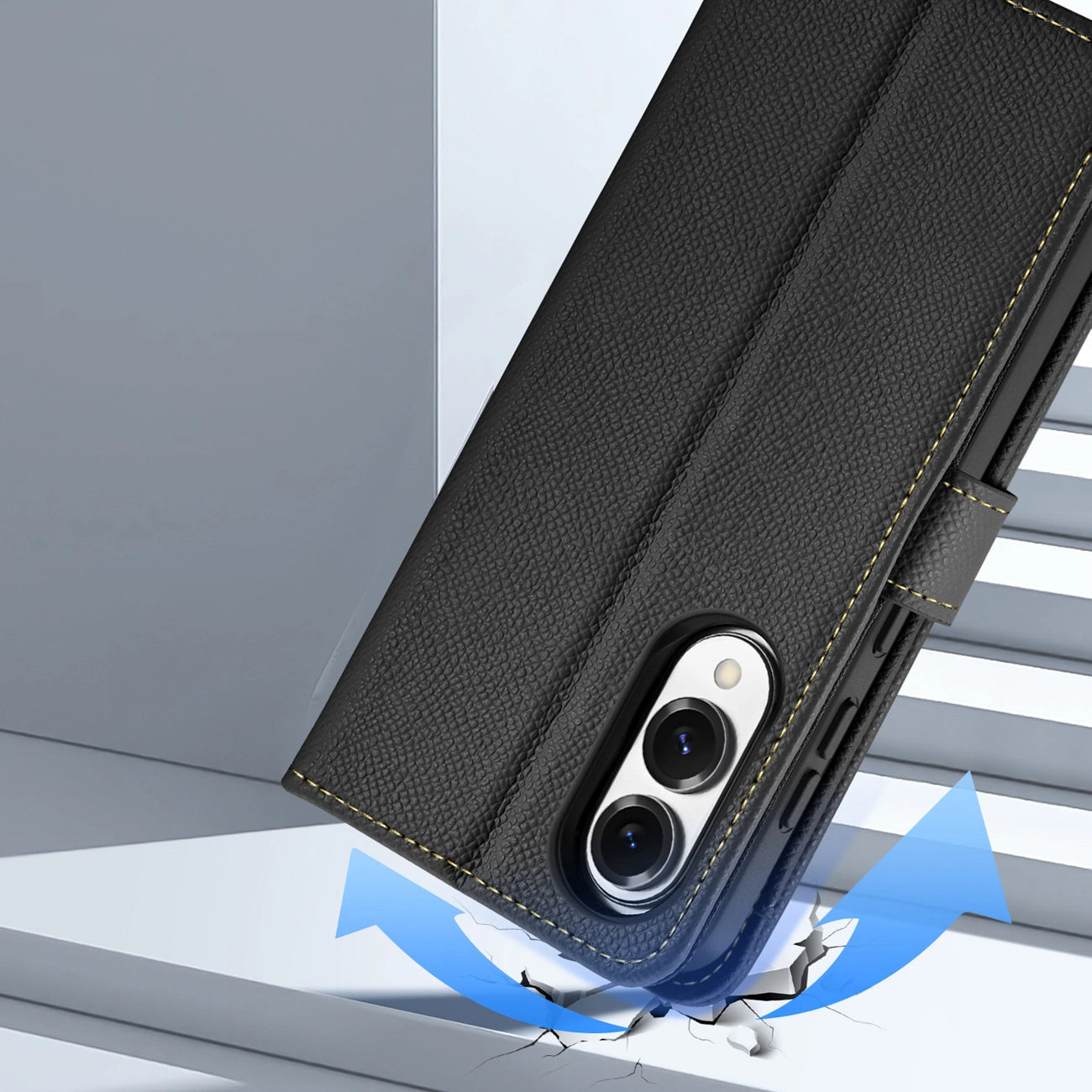 Dux Ducis Lava case with MagSafe for Samsung Galaxy S25 Edge - black_9