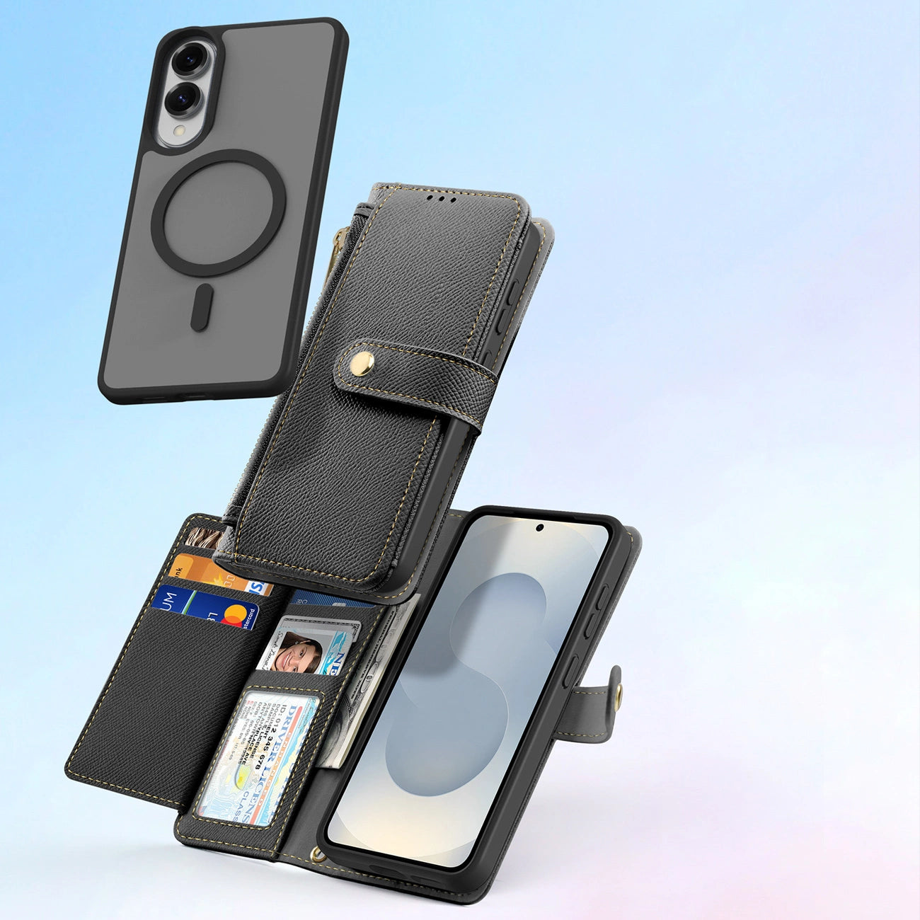 Dux Ducis Lava case with MagSafe for Samsung Galaxy S25 Edge - black_2