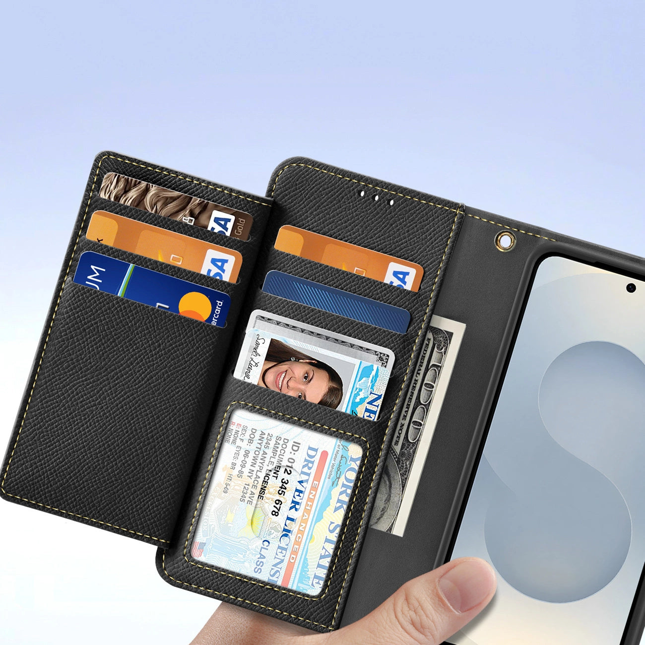 Dux Ducis Lava case with MagSafe for Samsung Galaxy S25 Edge - black_6