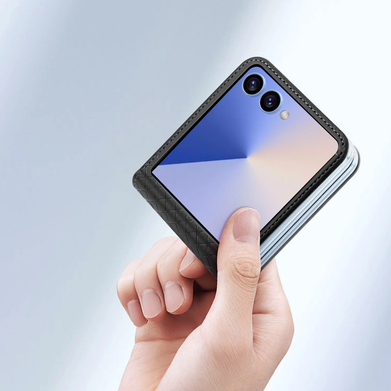 Dux Ducis Bril Case for Samsung Galaxy Z Flip 7 - Black_2