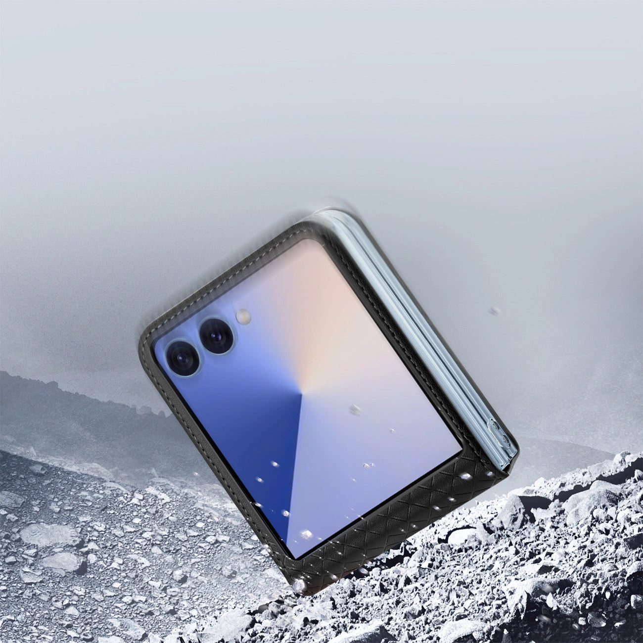 Dux Ducis Bril Case for Samsung Galaxy Z Flip 7 - Black_6