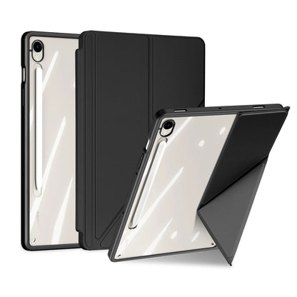 Dux Ducis Magi Case with Stylus Holder for Samsung Galaxy Tab S10 FE/S9/S9 FE - Black_0