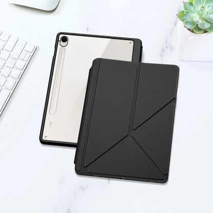 Dux Ducis Magi Case with Stylus Holder for Samsung Galaxy Tab S10 FE/S9/S9 FE - Black_10