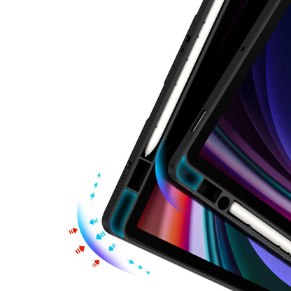 Dux Ducis Magi Case with Stylus Holder for Samsung Galaxy Tab S10 FE/S9/S9 FE - Black_8