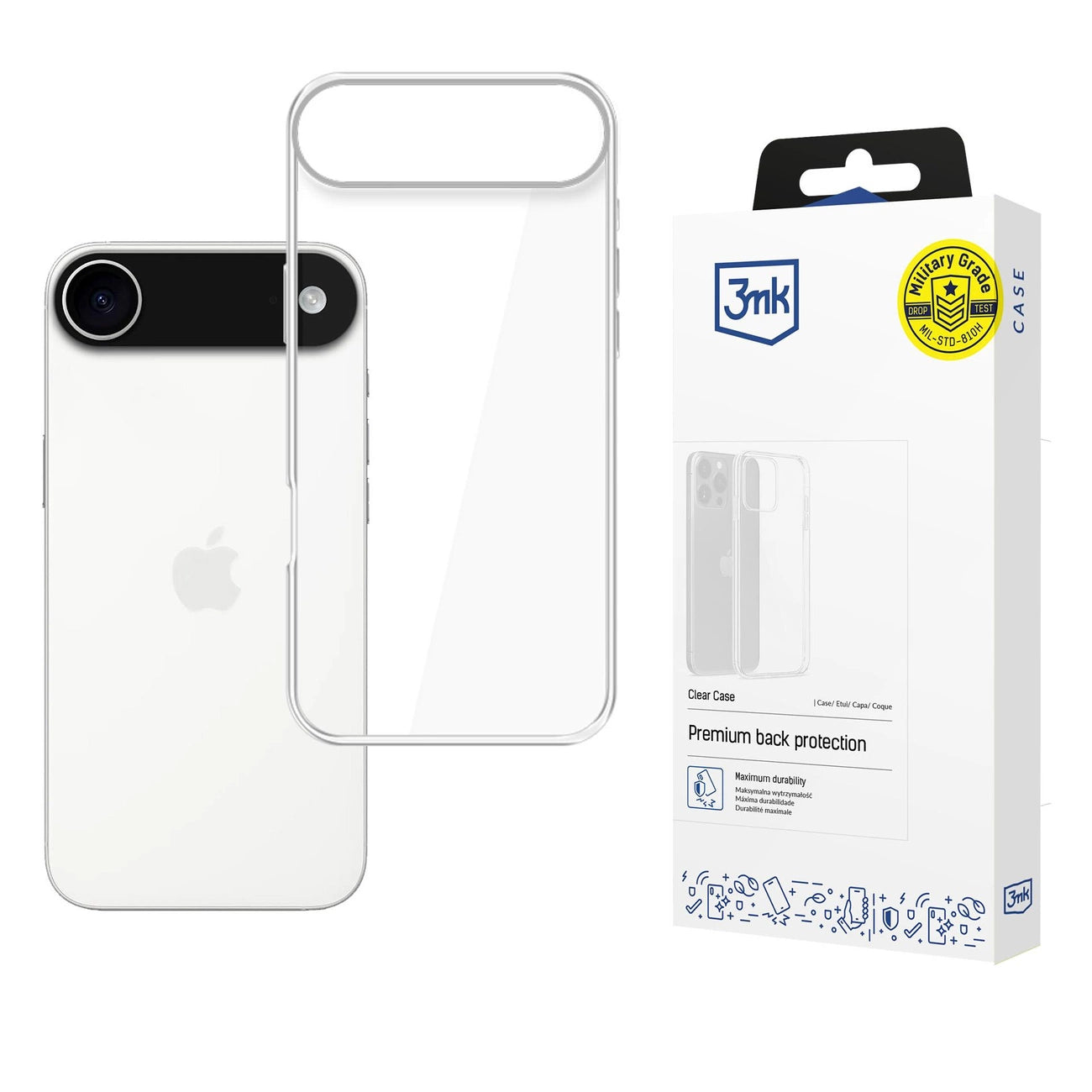 3mk Clear Case for Apple iPhone 17 Air - transparent_0
