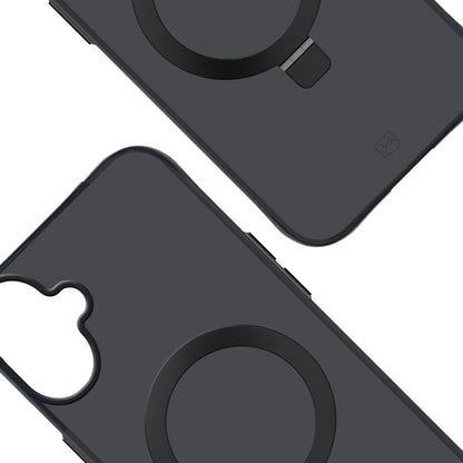 3mk Smoke Case Mag&amp;Stand for iPhone 17 - black_1