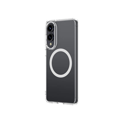 AmazingThing Minimal Mag Case with Magnetic Ring for Samsung Galaxy S25 Edge - Transparent_1