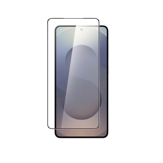 AmazingThing Radix Full Glass Tempered Glass with Black Frame for Samsung S25 Edge_0