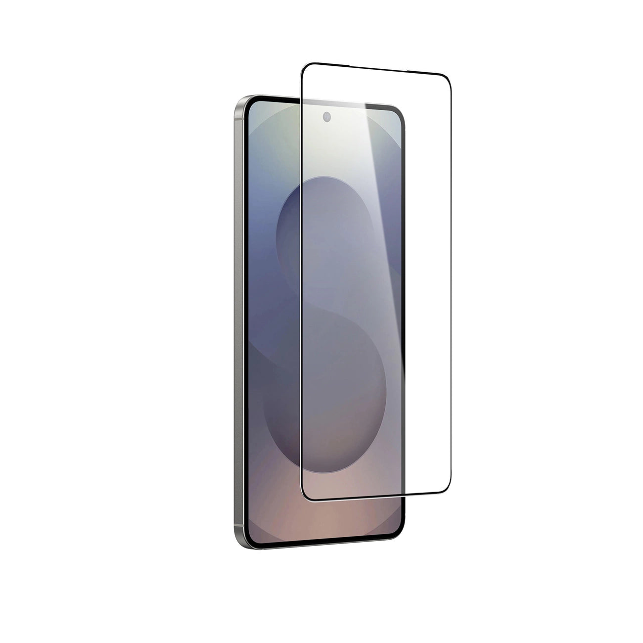 AmazingThing Radix Full Glass Tempered Glass with Black Frame for Samsung S25 Edge_1