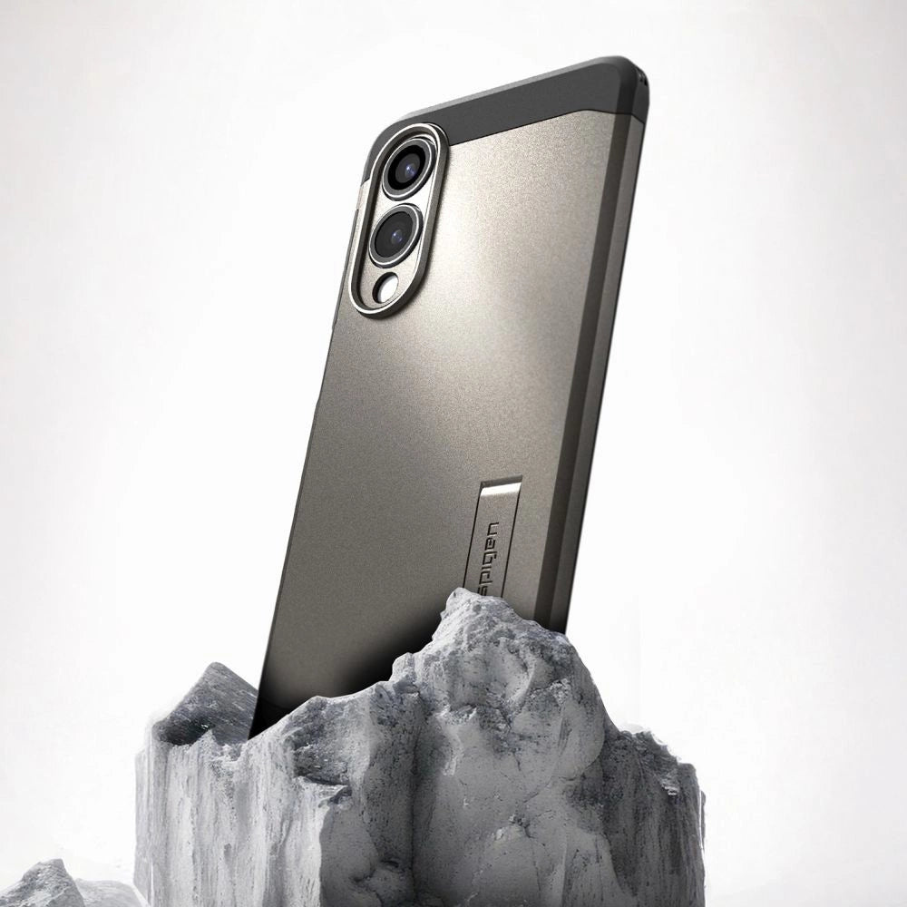 Spigen Tough Armor MagSafe Case for Samsung Galaxy S25 Edge - Gray/Black_9