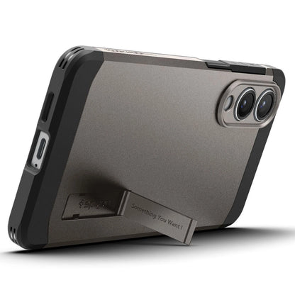 Spigen Tough Armor MagSafe Case for Samsung Galaxy S25 Edge - Gray/Black_8